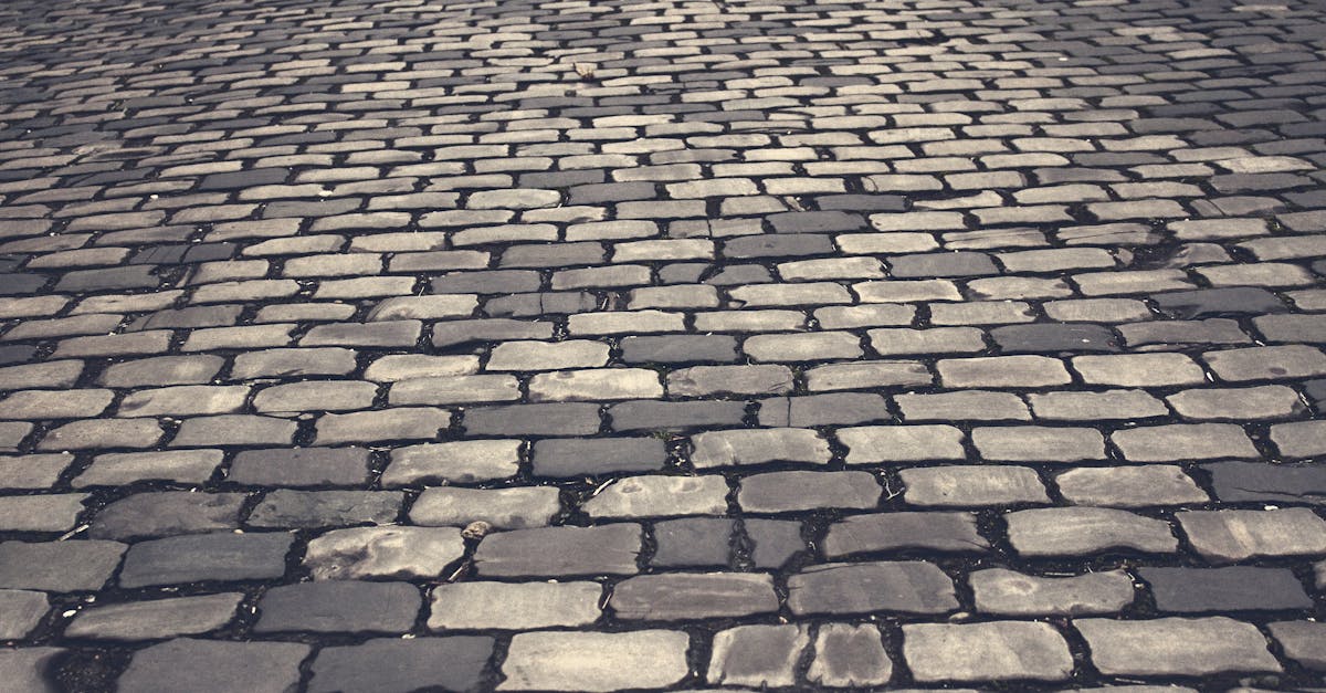 Cobblestone Roads in Ancient Rome